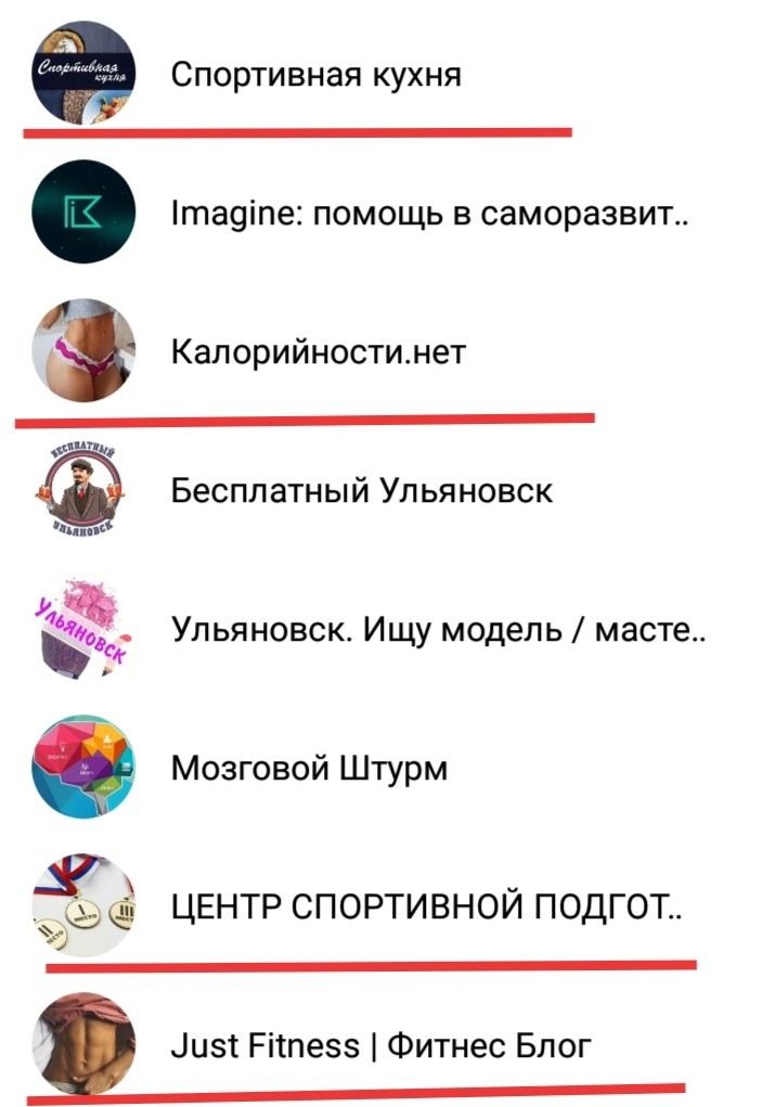 Сообщества вконтакте
